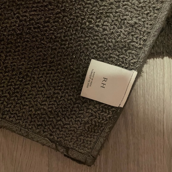 RH Brown Bath Rug - Picture 3 of 5